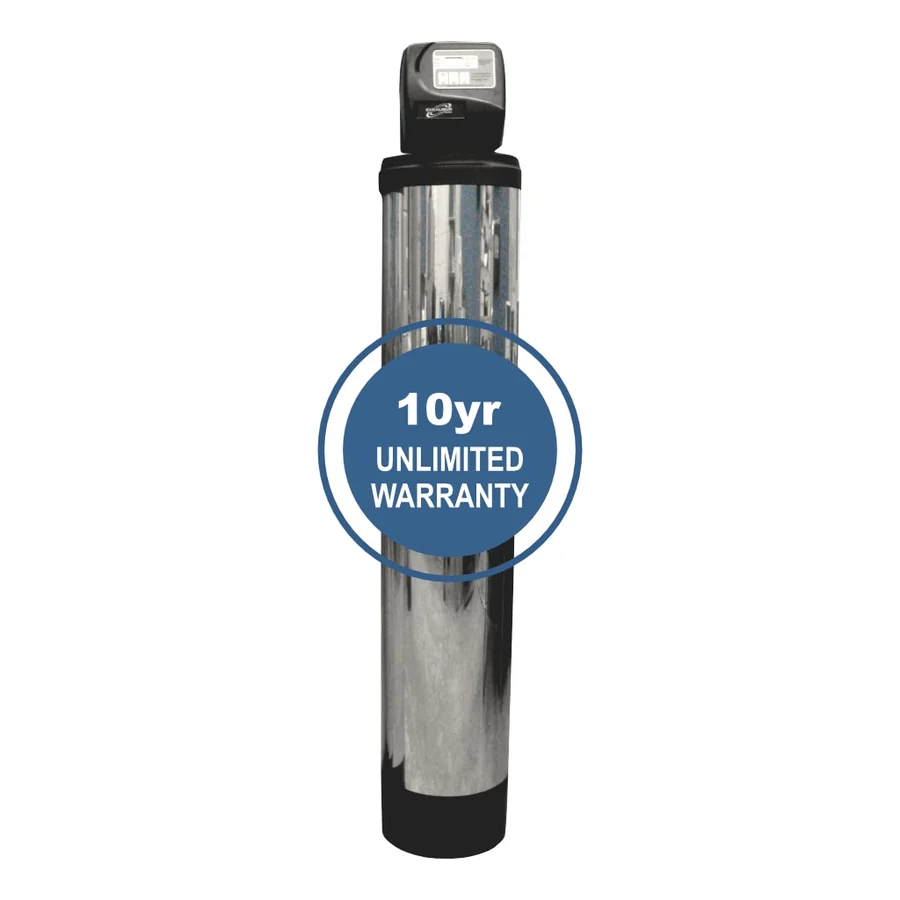 Premium Series Neutralizer Filter pH 2.0 ft3 w/ Timer, chrome jacket - EWS BTPPH2