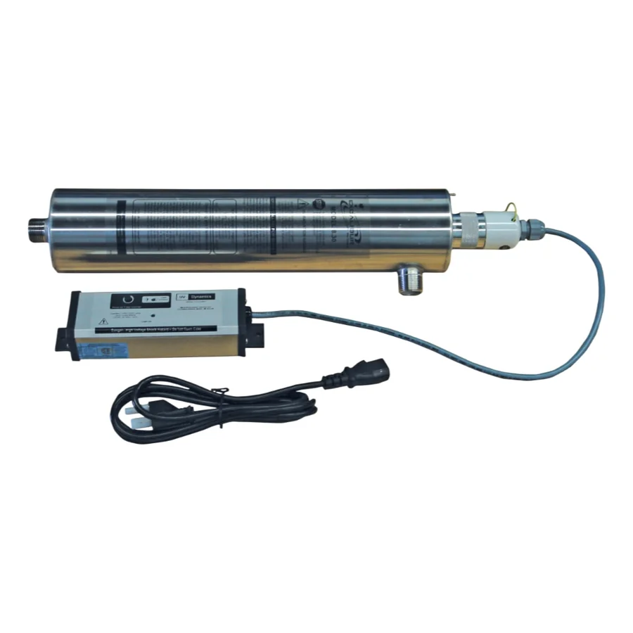 UV Dynamics Value 8 gpm 40,000 mJ sterilizer - UVS 8GPM40SLE
