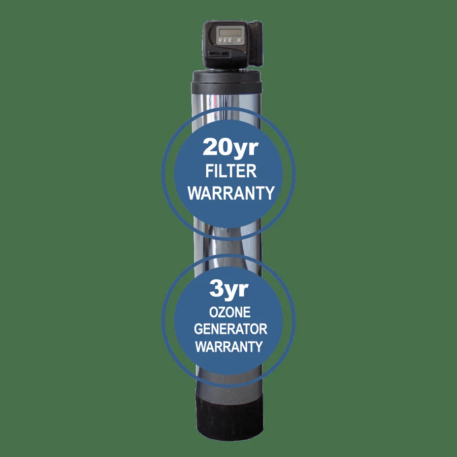 Zentec Enhanced Ozone Capsulate 2.0 ft3 w/ high-capacity generator, chrome jacket - EWS BTPZC2EOP